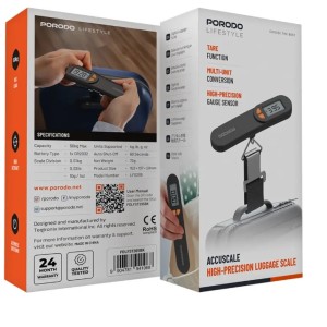 ترازوی دیجیتال چمدان پرودو مدل PDLFST205BK
