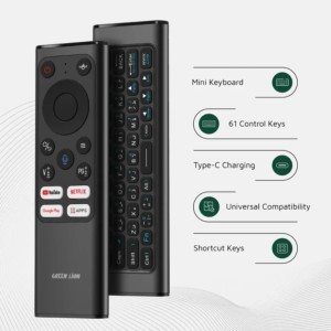 ریموت کنترل کیبورد دار گرین لاین Green lion Wireless Remote Pro GL-AM6