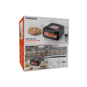 هواپز و پیتزاپز و فر سه کاره پرودو 13 لیتری مدل Prodo Crisp Cook 3in1