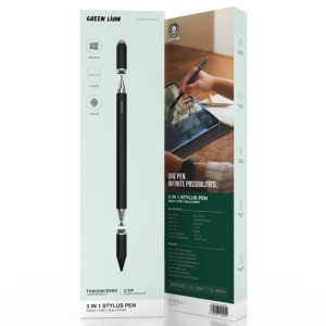 قلم لمسی ۳ کاره گرین لاین 3in1 Stylus Pen