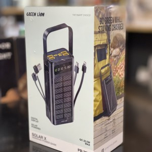 پاور بانک خورشیدی گرین لاین 30000 مدل Solar X GL-PX49