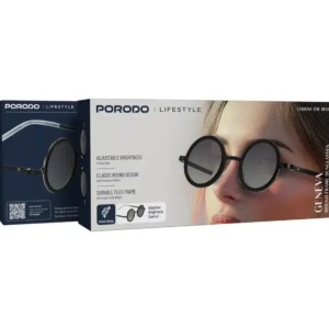 عینک آفتابی پرودو مدل Porodo Lifestyle Geneva Round Frame Sunglasses