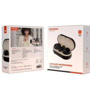 میکروفون بی سیم پورودو Porodo Lavalier Microphone
