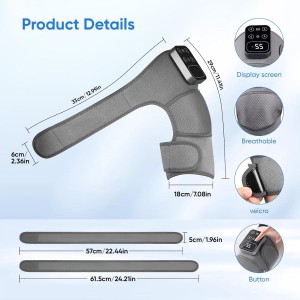 ماساژور زانو گرم کن دار مدل FEVER MASSAGE KNEE PADS AM-11