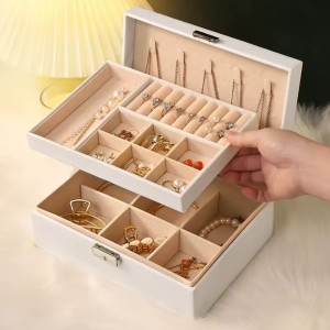 جعبه جواهرات دو طبقه مدل LD-1019