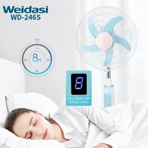 پنکه شارژی خورشیدی ویداسی مدل WEIDASI WD-246S