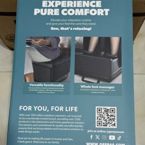 ماساژور ساق پا و کف پا جیپاس مدل GM86105