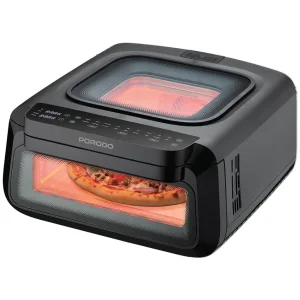 هواپز و پیتزاپز و فر سه کاره پرودو 13 لیتری مدل Porodo Crisp Cook 3in1