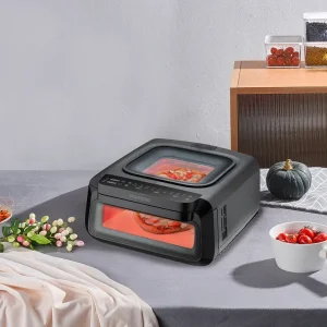 هواپز و پیتزاپز و فر سه کاره پرودو 13 لیتری مدل Porodo Crisp Cook 3in1