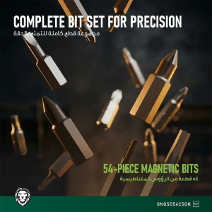ست 54 تیکه پیچ گوشتی شارژی گرین لاین مدل GSD-54