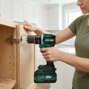 دریل چکشی شارژی 21 ولت گرین لاین مدل GD-16 Pro
