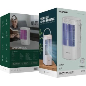 کولر شارژی رومیزی گرین لاین مدل Green Lion Compact Air Cooler