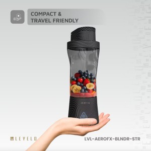 مخلوط کن شارژی قابل حمل لِوِلو Levelo LVL-AEROFX-BLNDR-STR