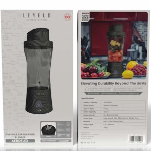 مخلوط کن شارژی قابل حمل لِوِلو Levelo LVL-AEROFX-BLNDR-STR