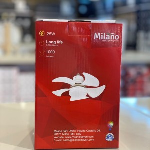 پنكه سقفی چراغ دار مدل Milano Mini E-27