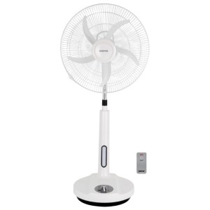 پنکه ایستاده قابل شارژ جیپاس مدل GEEPAS GF21219 کنترل دار 18 اینچ