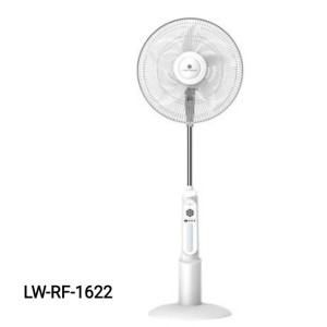 پنکه ایستاده شارژی لایت ویو مدل LW-RF-1622