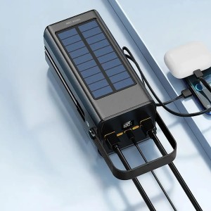 پاوربانک خورشیدی 100000 میلی آمپر گرین لاین مدل Green Lion Solar X 100000mAh Powerbank GL-PX79