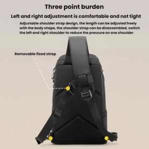 کیف کراس بادی مردانه ضداب بنج مدل BANGE FW-227