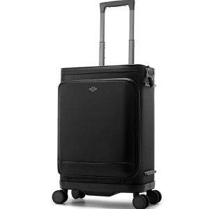 چمدان چرخ‌دار 20 اینچی ضدآب و ضدسرقت 52 لیتری بنج مدل Bange QL701