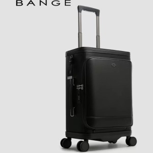 چمدان چرخ‌دار 20 اینچی ضدآب و ضدسرقت 52 لیتری بنج مدل Bange QL701
