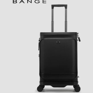 چمدان چرخ‌دار 20 اینچی ضدآب و ضدسرقت 52 لیتری بنج مدل Bange QL701