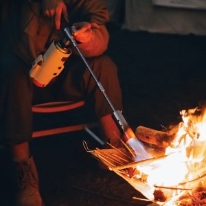مشعل گازی فندکی کپسولی گرین لاین مدل Green Lion Flame Torch Camping Gas Lighter