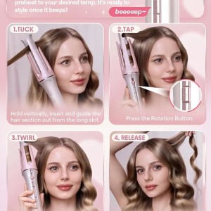 فر کننده و حالت دهنده مو شیگلم مدل Cupids Charm One-Touch 25mm