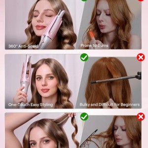 فر کننده و حالت دهنده مو شیگلم مدل Cupids Charm One-Touch 25mm
