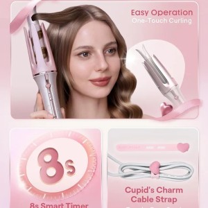 فر کننده و حالت دهنده مو شیگلم مدل Cupids Charm One-Touch 25mm
