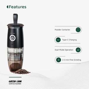 آسیاب قهوه شارژی گرین لاین مدل GL-CG46