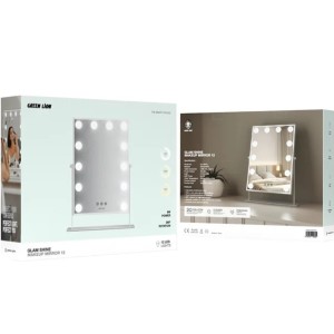 اینه ارایشی رومیزی گرین لاین مدل Green Lion Calm Shine GL-MR12