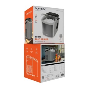 یخ ساز پرودو مدل porodo Instant Bullet Ice Maker PDHZB12SL
