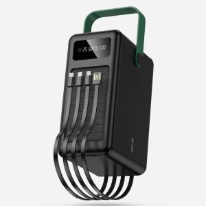 پاور بانک خورشیدی 120هزار سولار مکس گرین لاین GNPXB7120PBBK