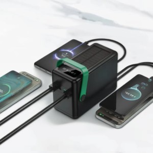 پاور بانک خورشیدی 120هزار سولار مکس گرین لاین GNPXB7120PBBK
