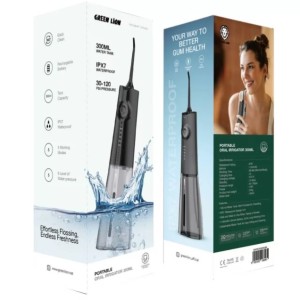 دهان شوی شارژی 300 میلی لیتر قابل حمل گرین لاین مدل GNPROR300MLBK