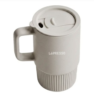 ماگ قهوه چینی LePresso Gripor با پایه مکشی