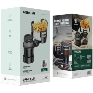نگهدارنده لیوان ۲ در ۱ گرین لاین مدل Drive Flex