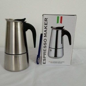 قهوه‌جوش و اسپرسوساز رو گازی مدل Espresso maker 9 cup