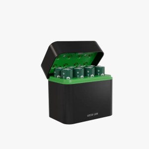باتری قلمی شارژی AA و داک شارژر باتری AA گرین لاین مدل GRB-11