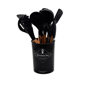 کفگیر و ملاقه سیلیکونی 12 تکه