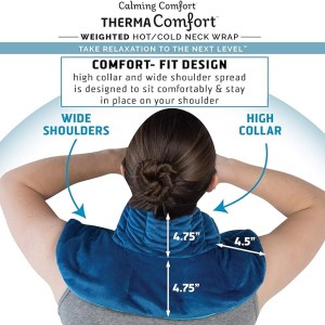 کیسه اب گرم و سرد گردن و شانه ThermaComfort Weighted Hot or Cold Neck Wrap