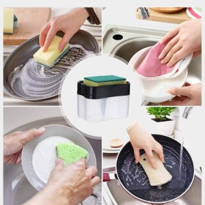 پمپ مایع ظرفشویی Soap Pump Sponge Caddy