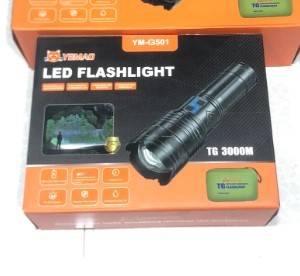چراغ قوه YM-G501 ​​با برد 1 کیلومتر