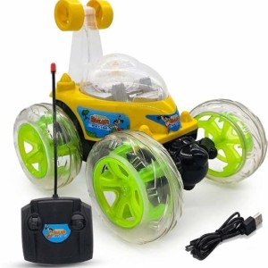 ماشین‌ دیوانه کنترل دار قابل شارژ مدل Stunt DUMPER 3048