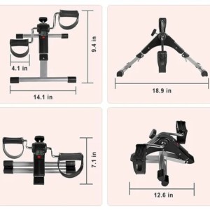 پدال ورزشی فیزیوتراپی دست و پا مدل Arm and Leg Pedal Exerciser at Rs 1150