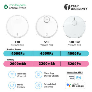 جاروبرقی رباتیک شیائومی مدل S10 Plus