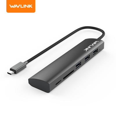 هاب ویولینک ۵ پورت USB 3.0 با اتصال USB-C مدل WL-UH3047RC