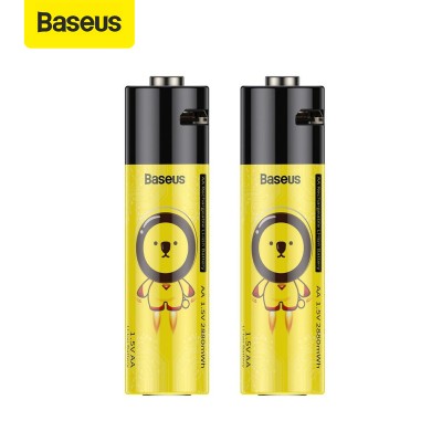 باتری قلمی قابل شارژ ۲ عددی بیسوس مدل PCWH00211