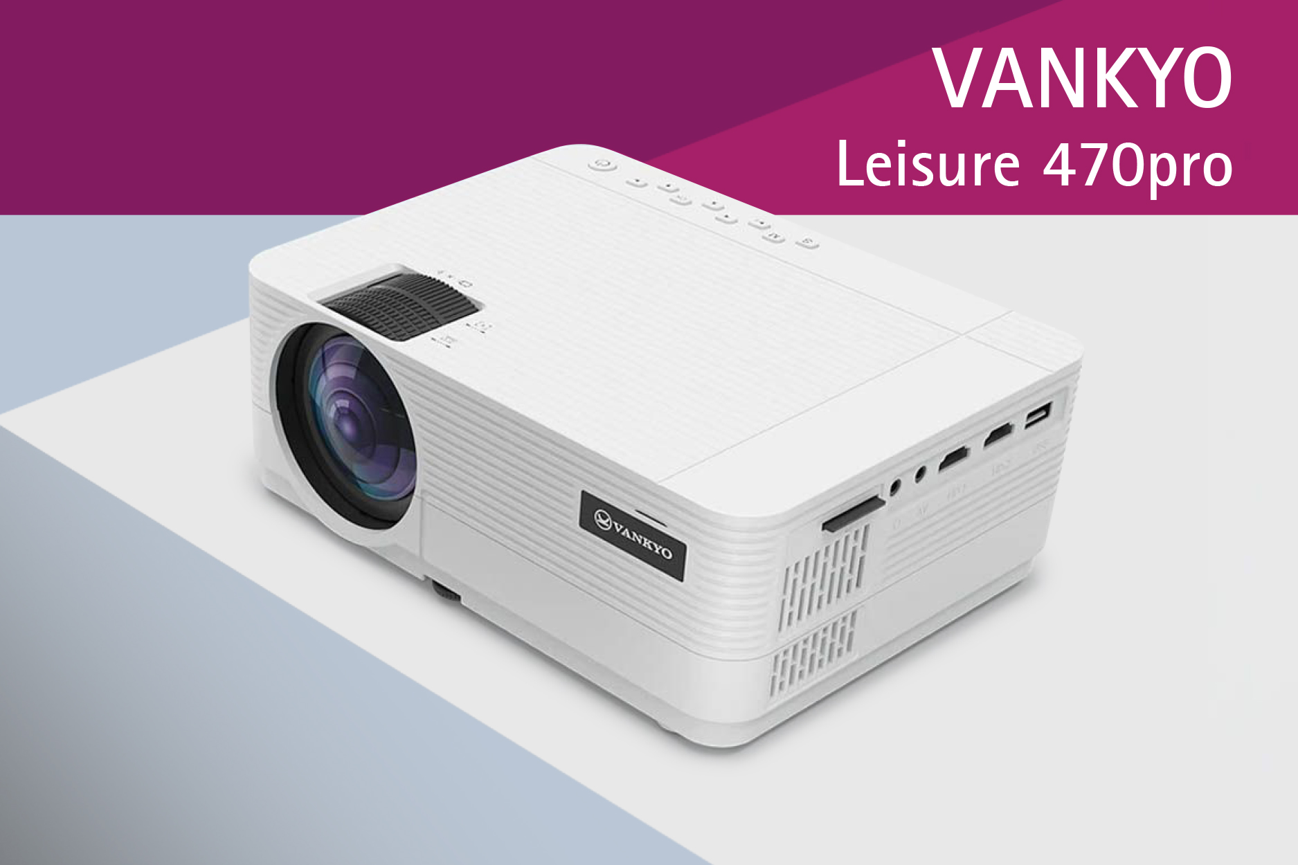 ویدئو پروژکتور وانکیو مدل Leisure 470 Pro
